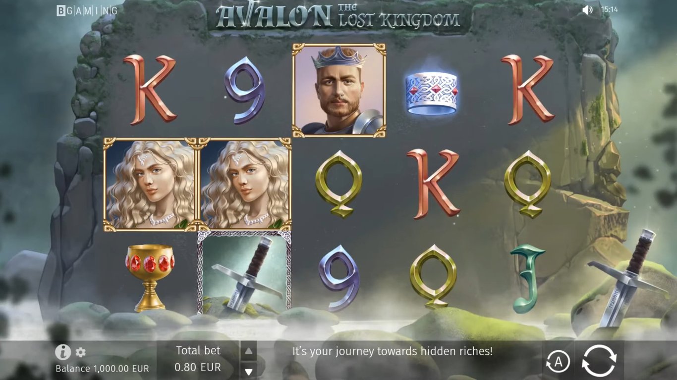 Avalon: The Lost Kingdom Slot Demo Image
