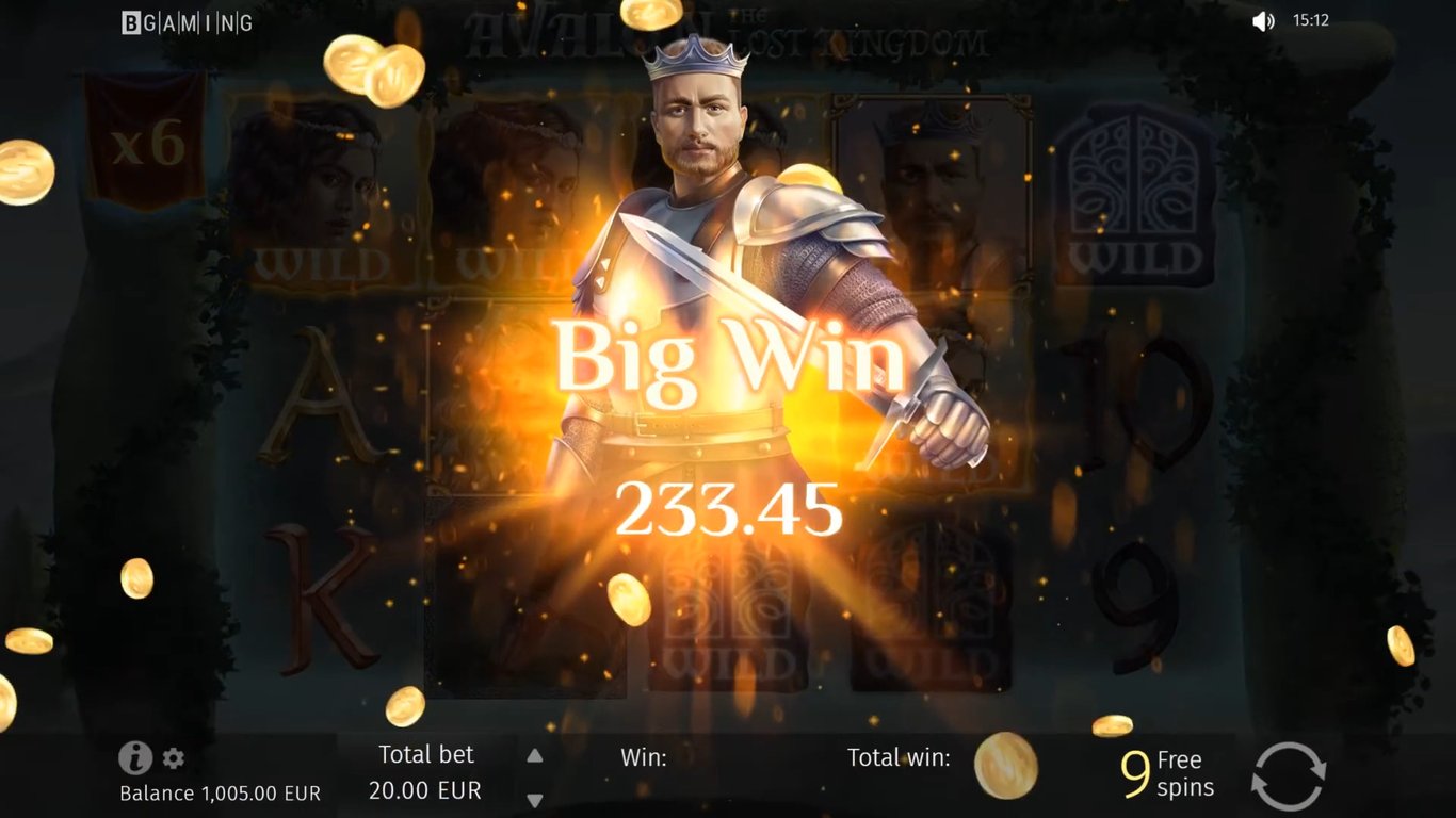 Avalon: The Lost Kingdom Slot Slot Image in Demo - pic. 3