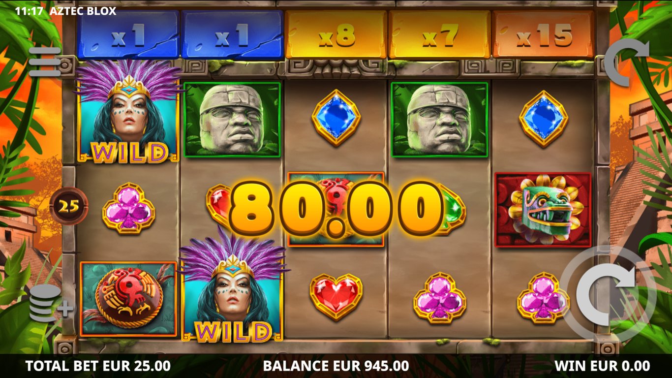 Aztec Blox Slot Slot Image in Demo - pic. 2