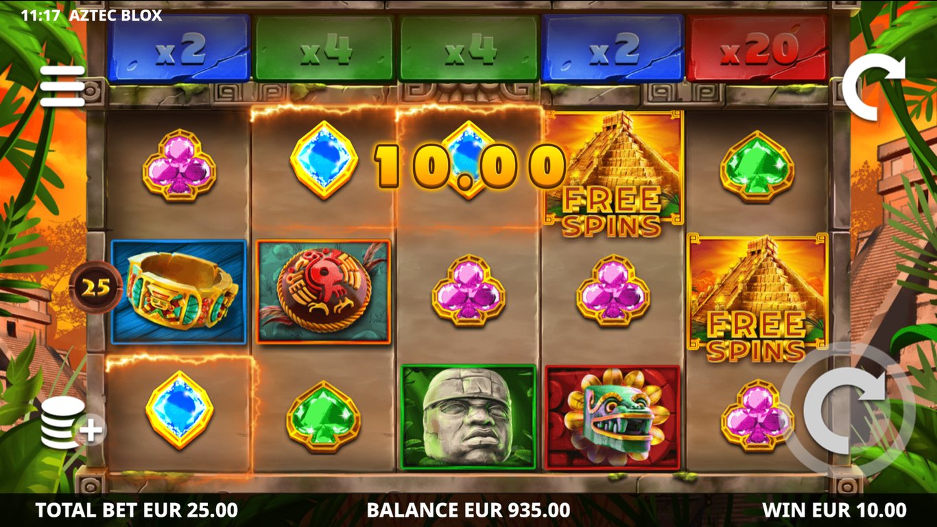Aztec Blox Slot Slot Image in Demo - pic. 3