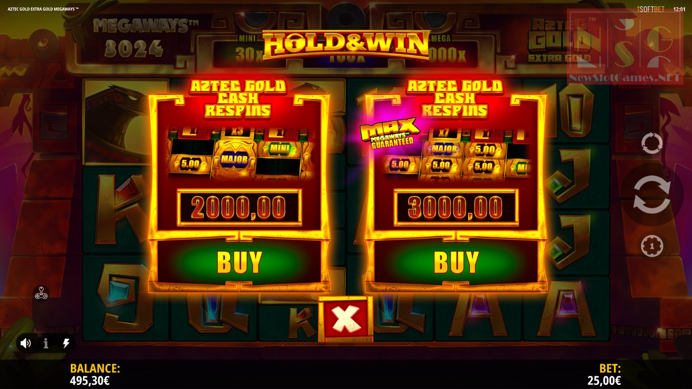 Aztec Gold Extra Gold Megaways Slot Slot Image in Demo - pic. 3