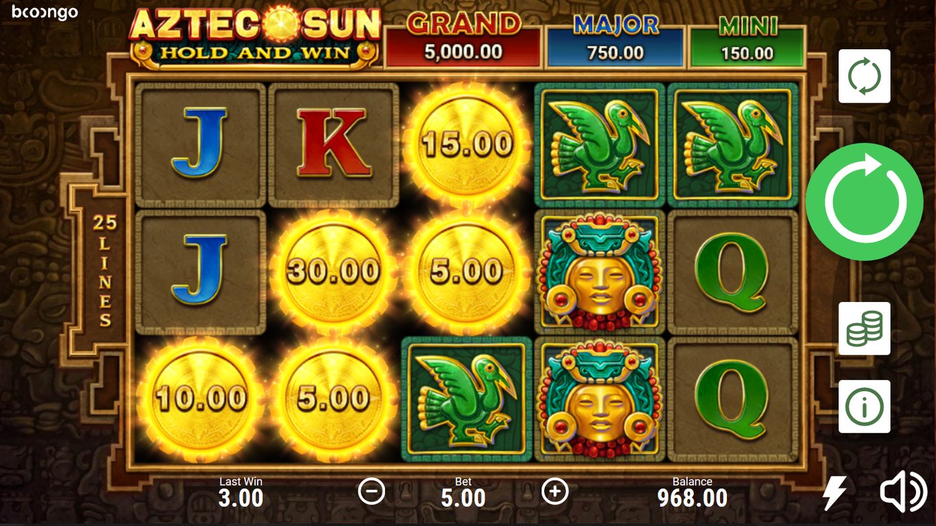 Aztec Sun Slot Slot Image in Demo - pic. 2