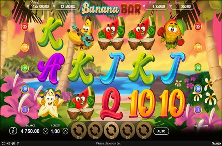 Banana Bar Slot Icon