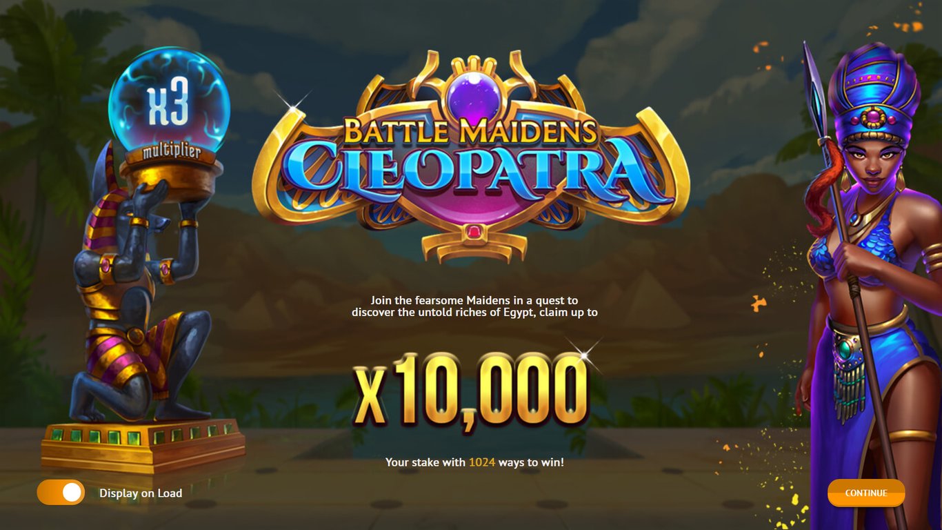 Battle Maidens: Cleopatra Slot Demo Image