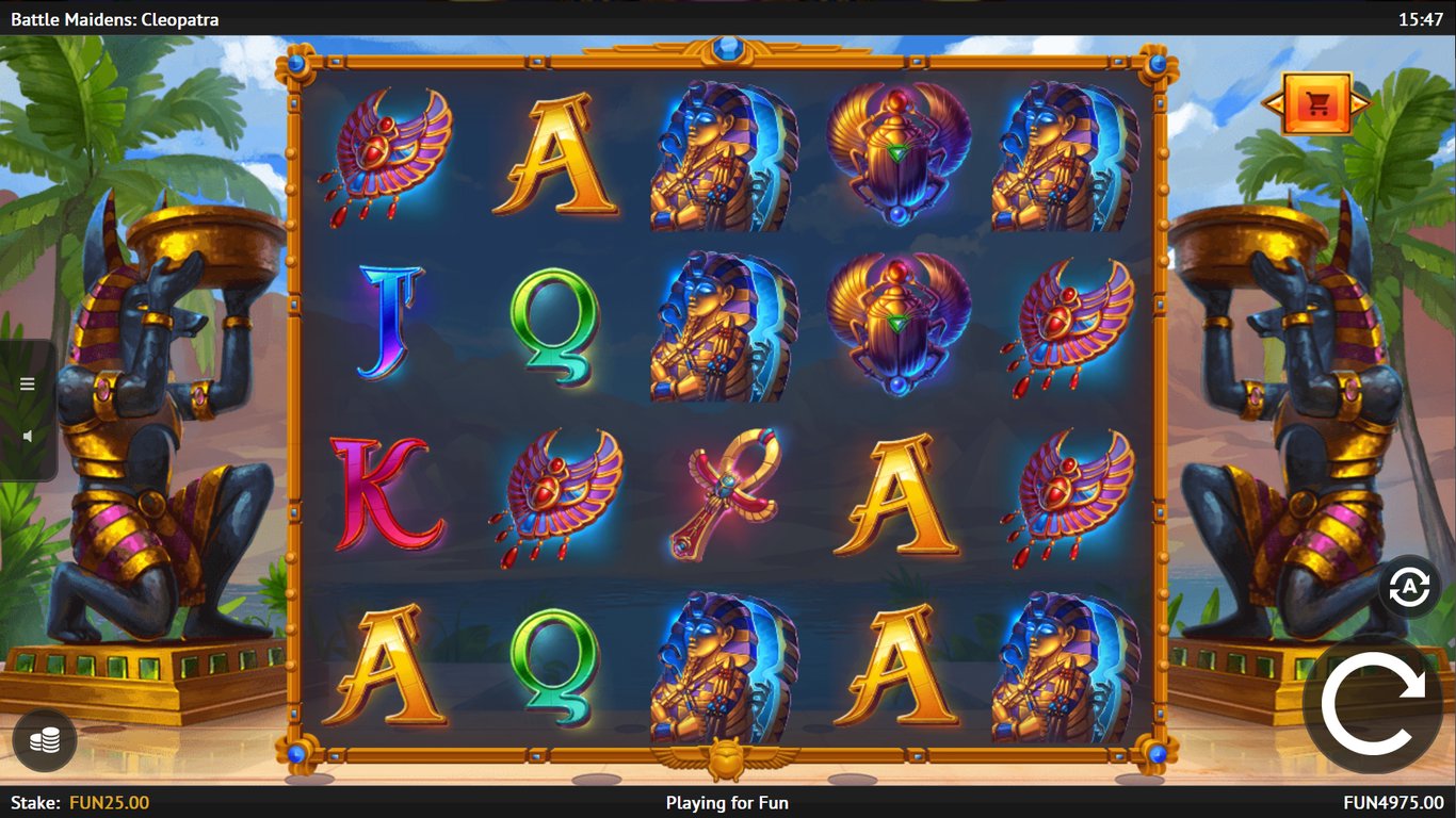 Battle Maidens: Cleopatra Slot Slot Image in Demo - pic. 2