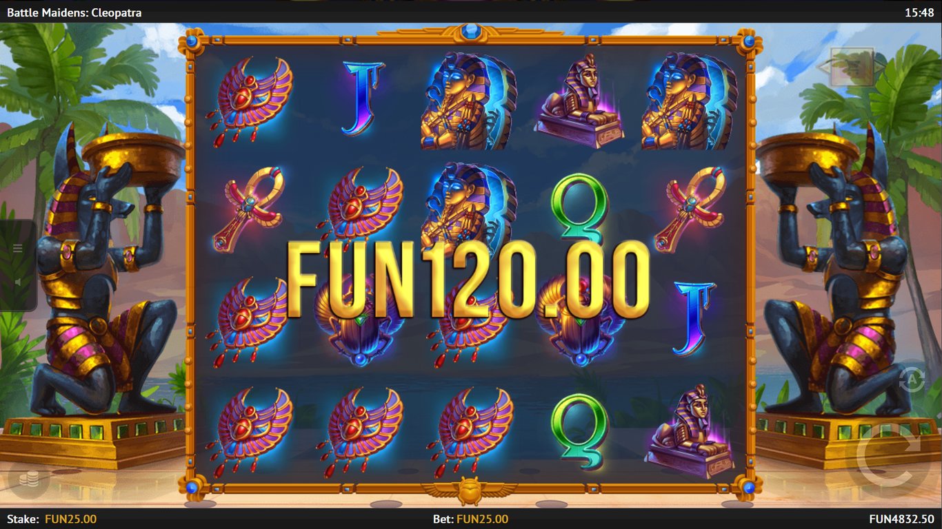 Battle Maidens: Cleopatra Slot Slot Image in Demo - pic. 3