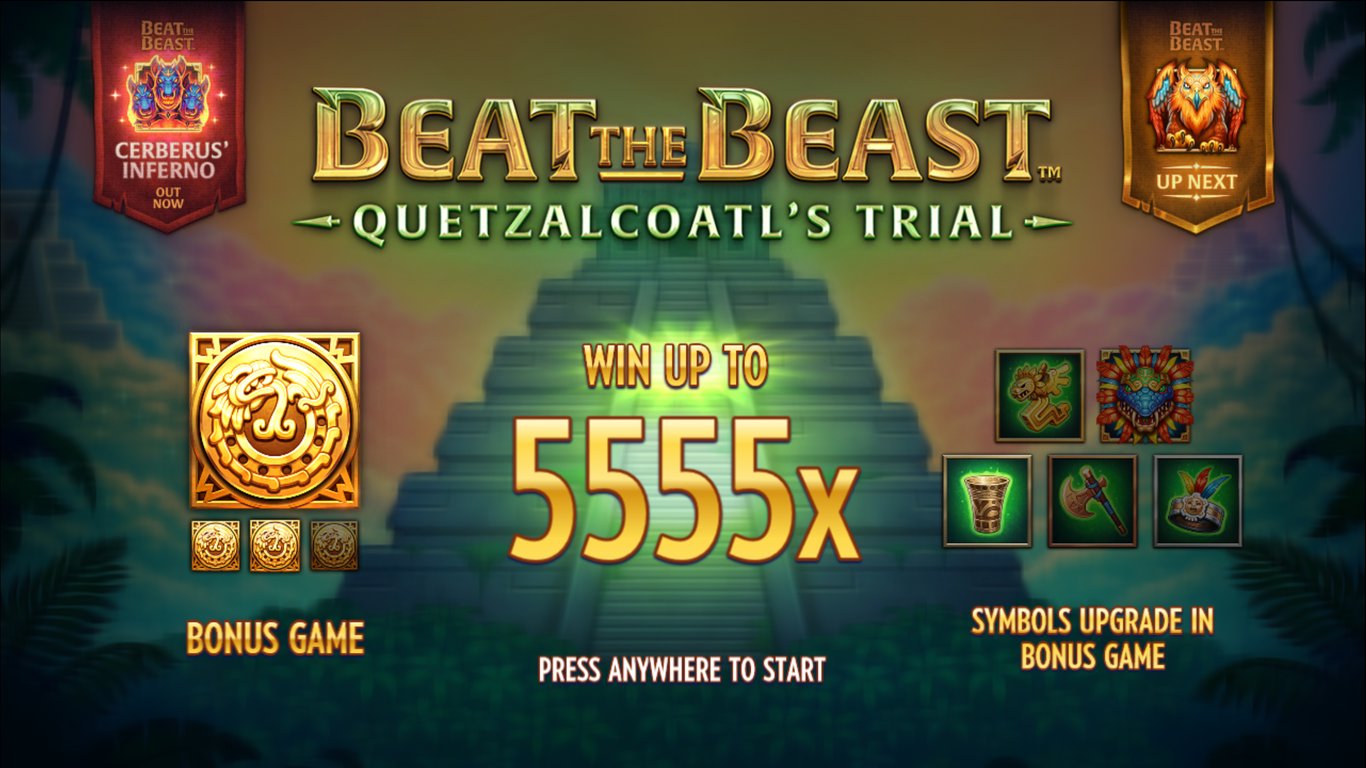 Beat The Beast Quetzalcoatls Trial Slot Demo Image