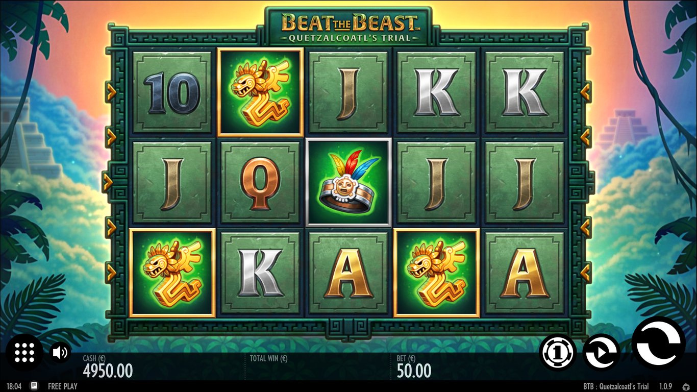 Beat The Beast Quetzalcoatls Trial Slot Slot Image in Demo - pic. 2