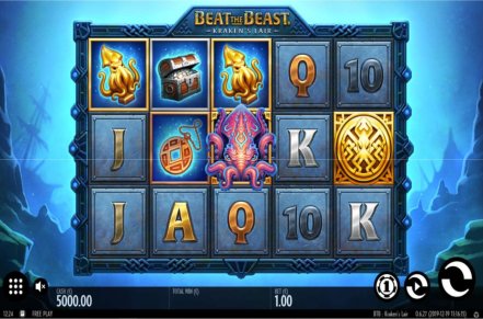 Beat the Beast Krakens Lair Slot Icon