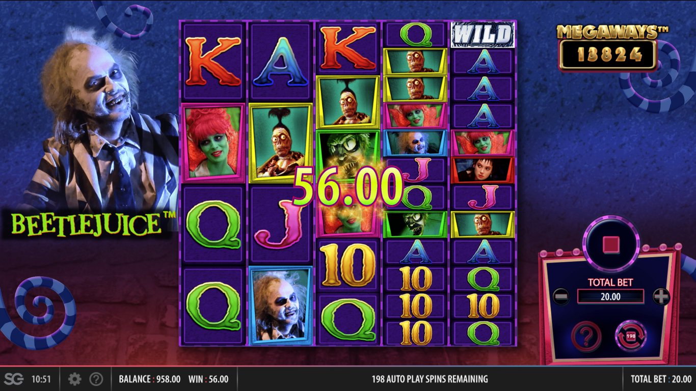 Beetlejuice Megaways Slot Slot Image in Demo - pic. 2