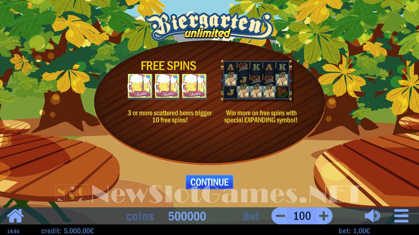 Biergarten Unlimited Slot Demo Image