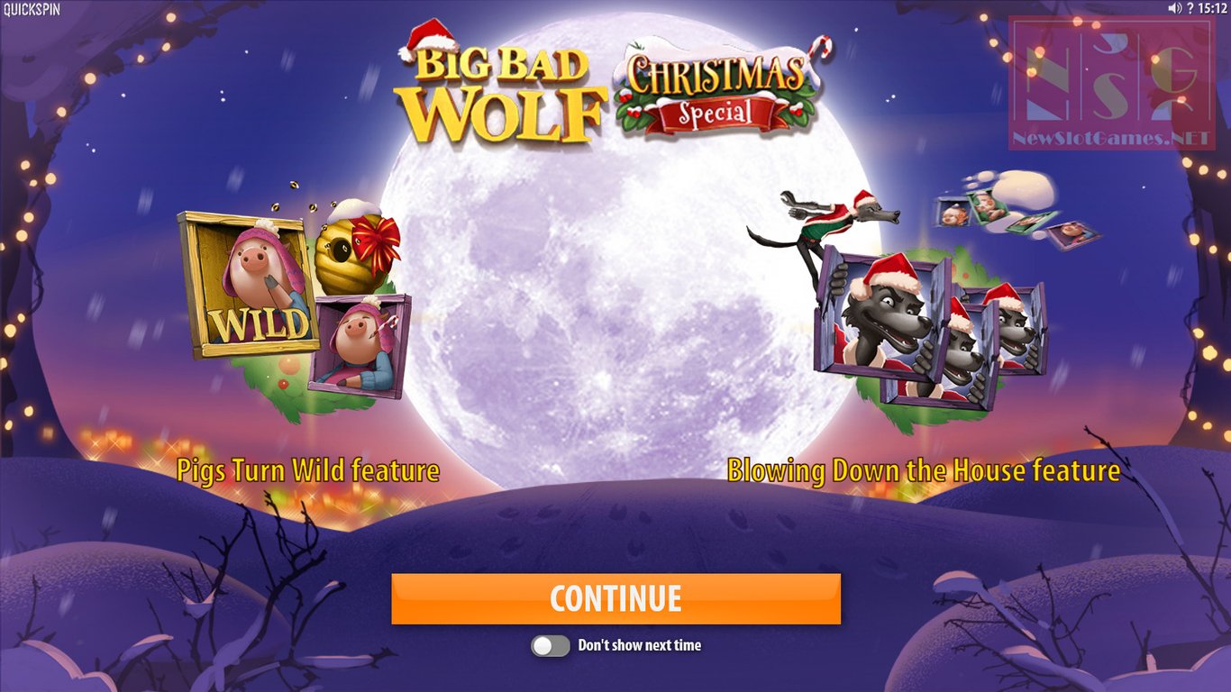 Big Bad Wolf Christmas Special Slot Demo Image