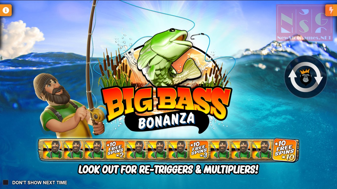 Big Bass Bonanza Slot Demo Image
