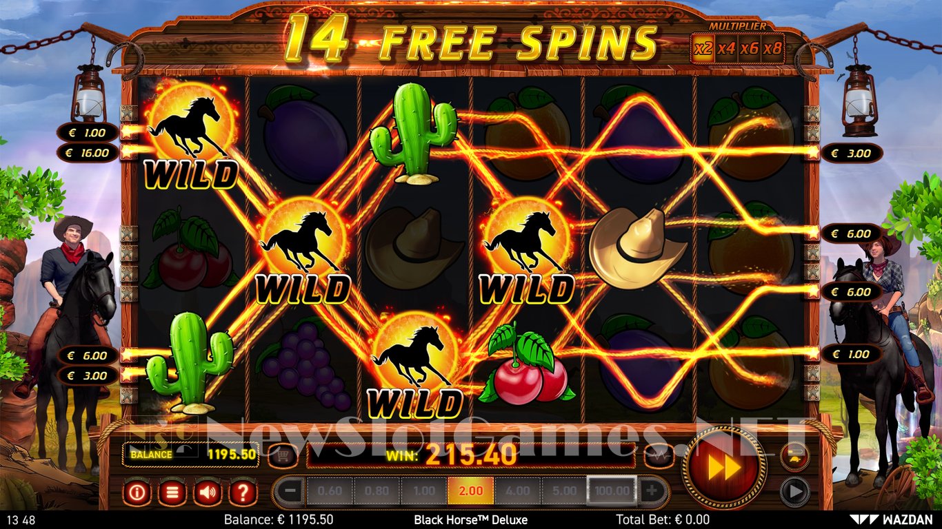 Black Horse Deluxe Slot Slot Image in Demo - pic. 15