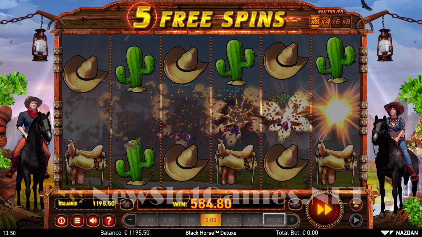 Black Horse Deluxe Slot Slot Image in Demo - pic. 16
