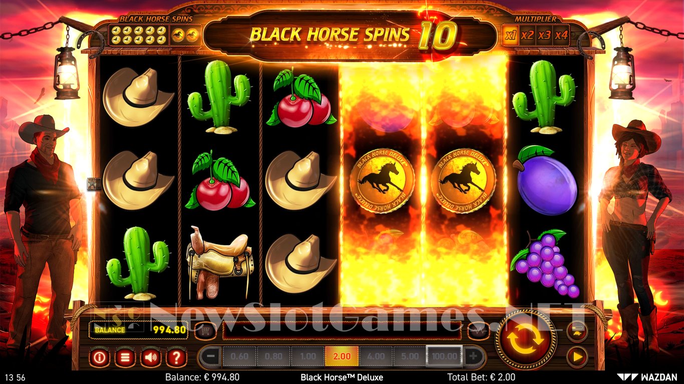 Black Horse Deluxe Slot Slot Image in Demo - pic. 19