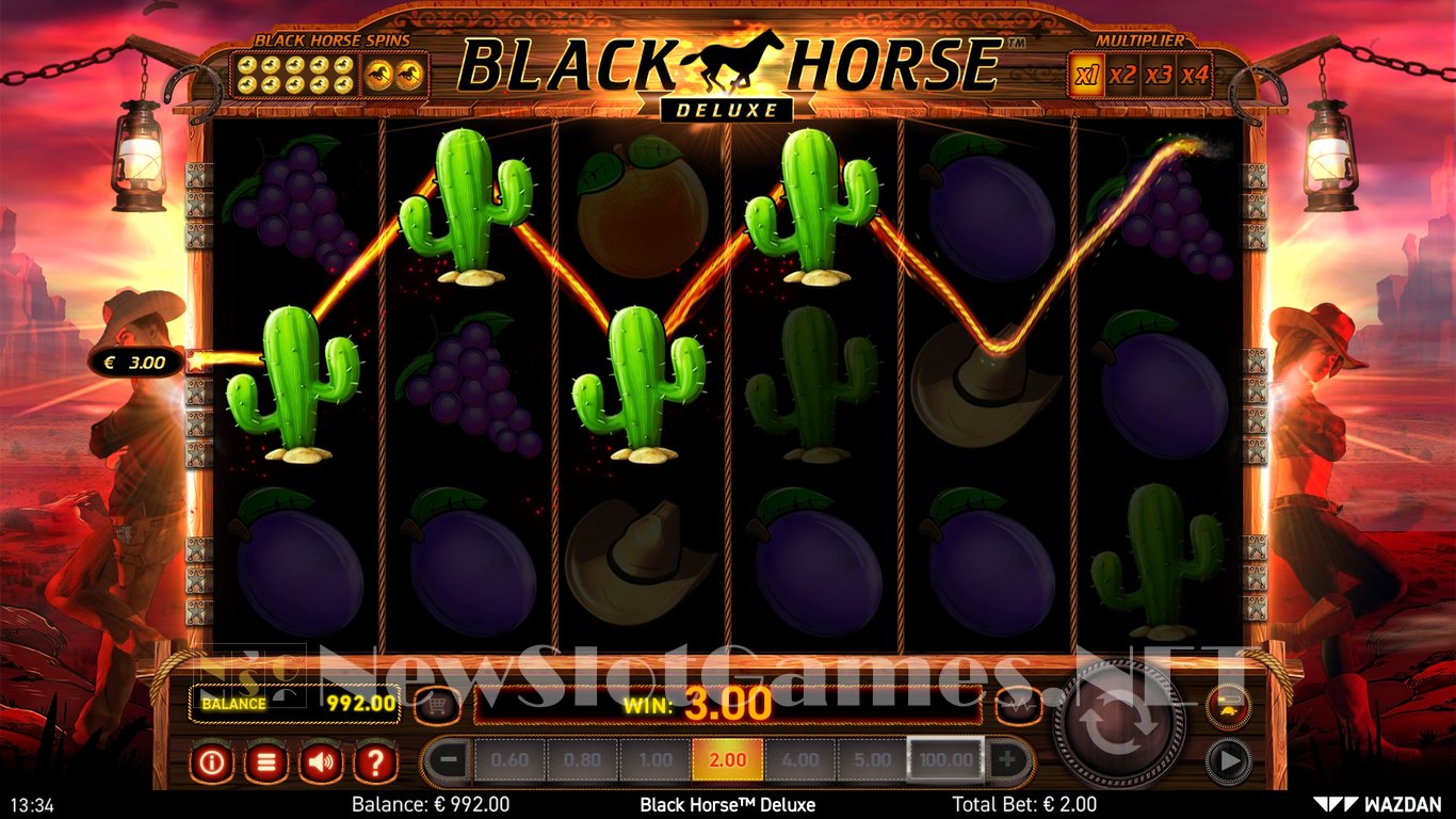 Black Horse Deluxe Slot Slot Image in Demo - pic. 2