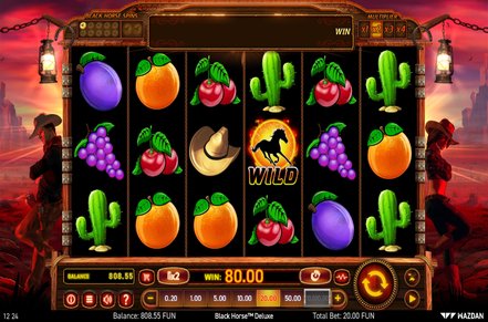 Black Horse Deluxe Slot Icon