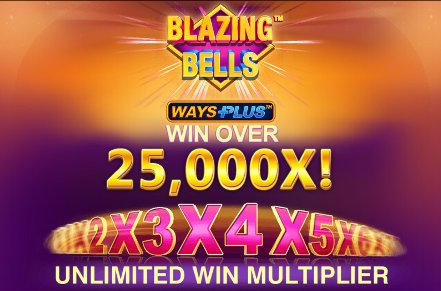 Blazing Bells Slot Logo