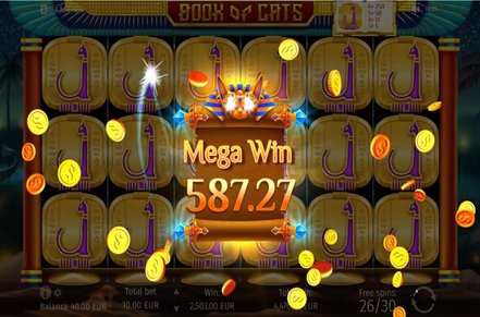 Book of Cats Slot Logo