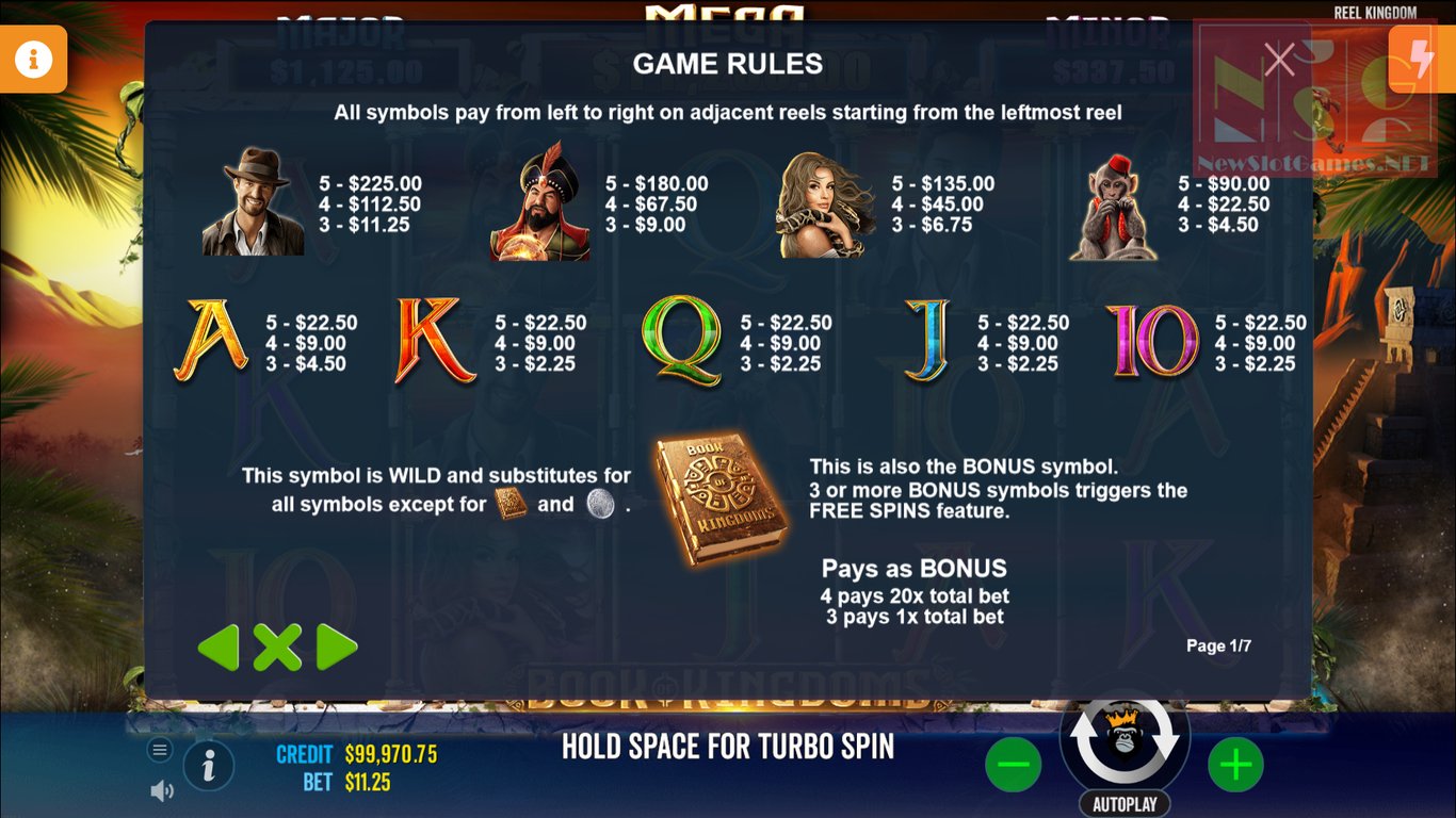 Book of Kingdoms Slot Slot Image in Demo - pic. 2