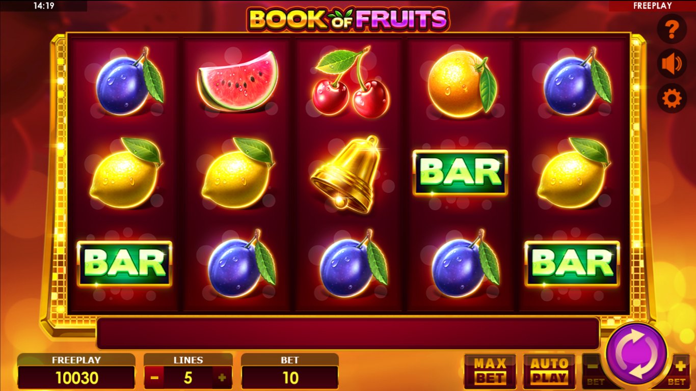 Book of Fruits Slot Demo Image