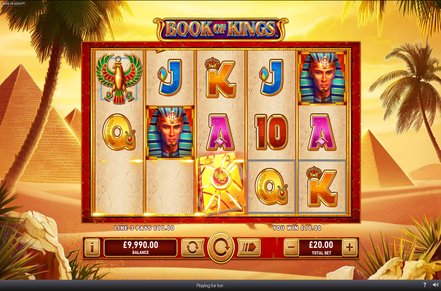 Book of Kings Slot Logo