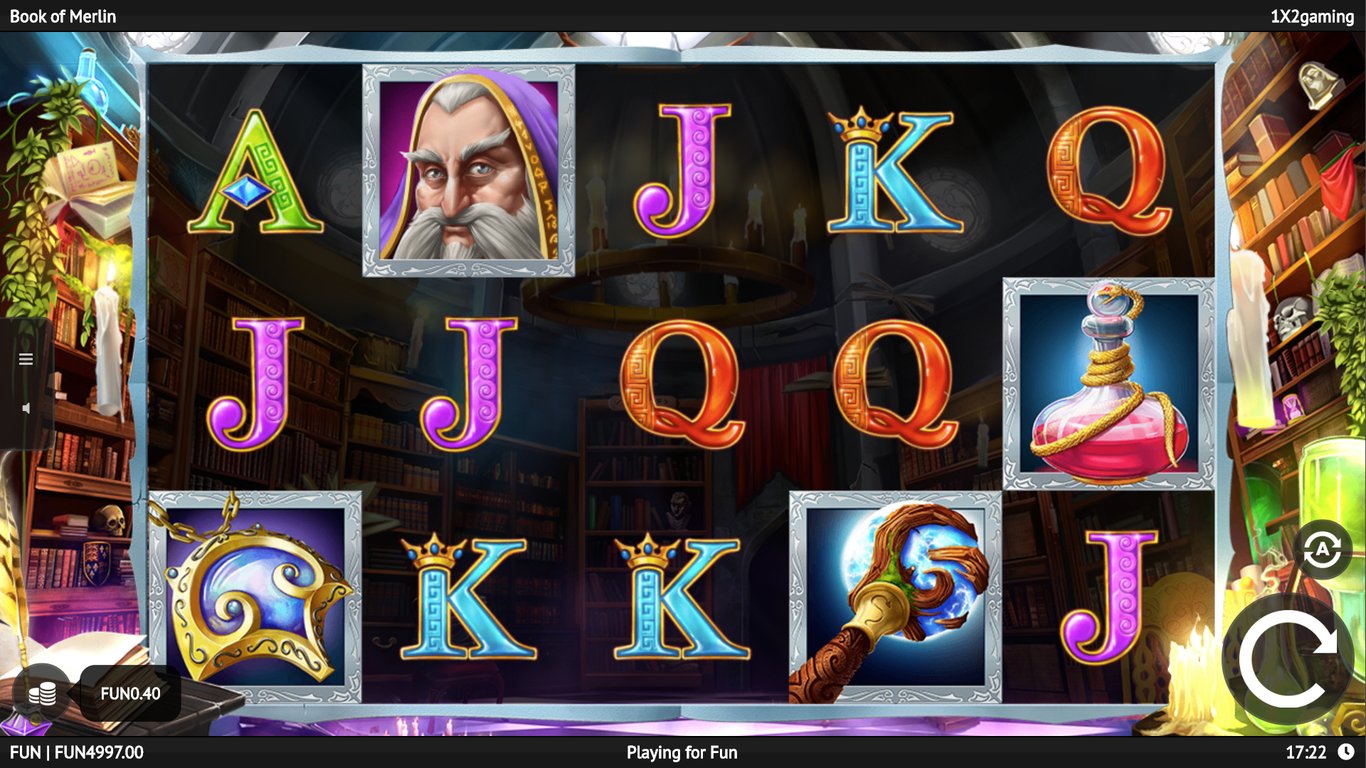 Book of Merlin Slot Slot Image in Demo - pic. 3