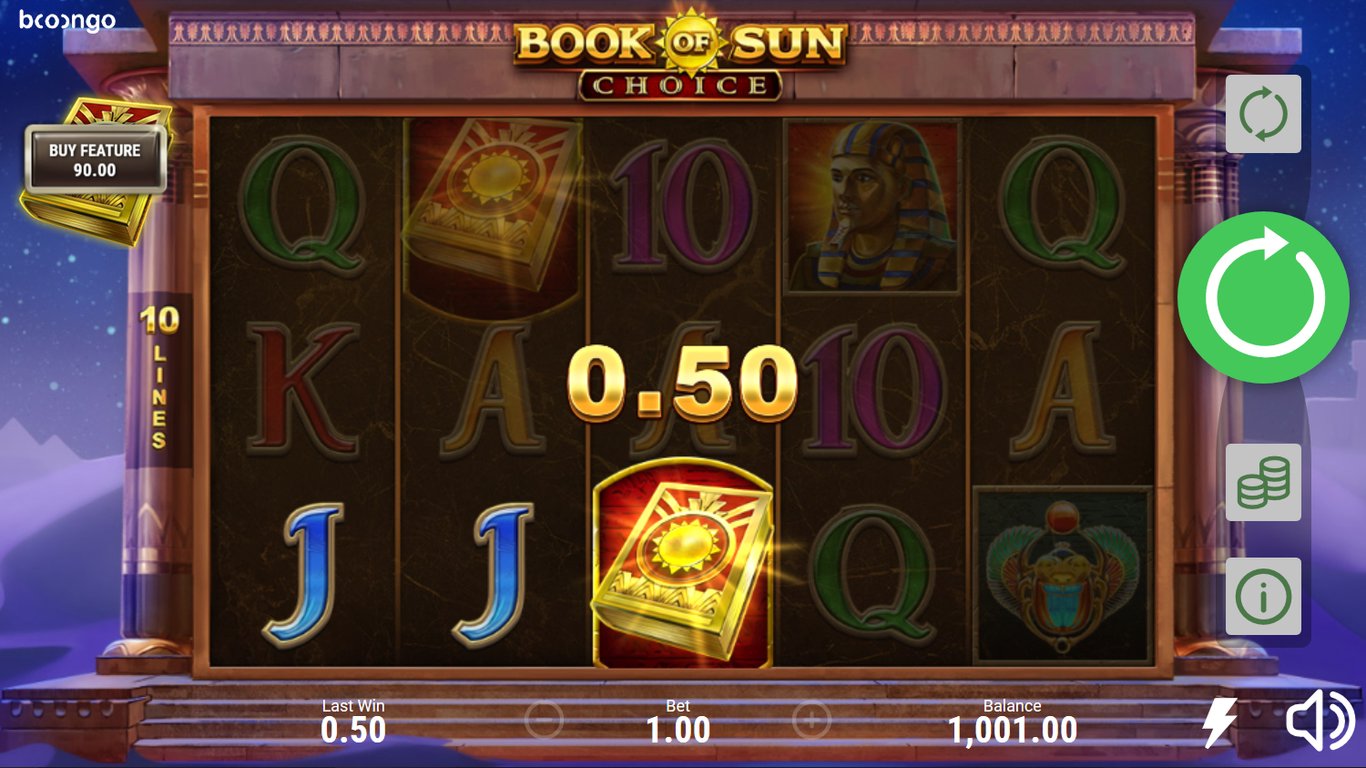 Book of Sun: Choice Slot Slot Image in Demo - pic. 3