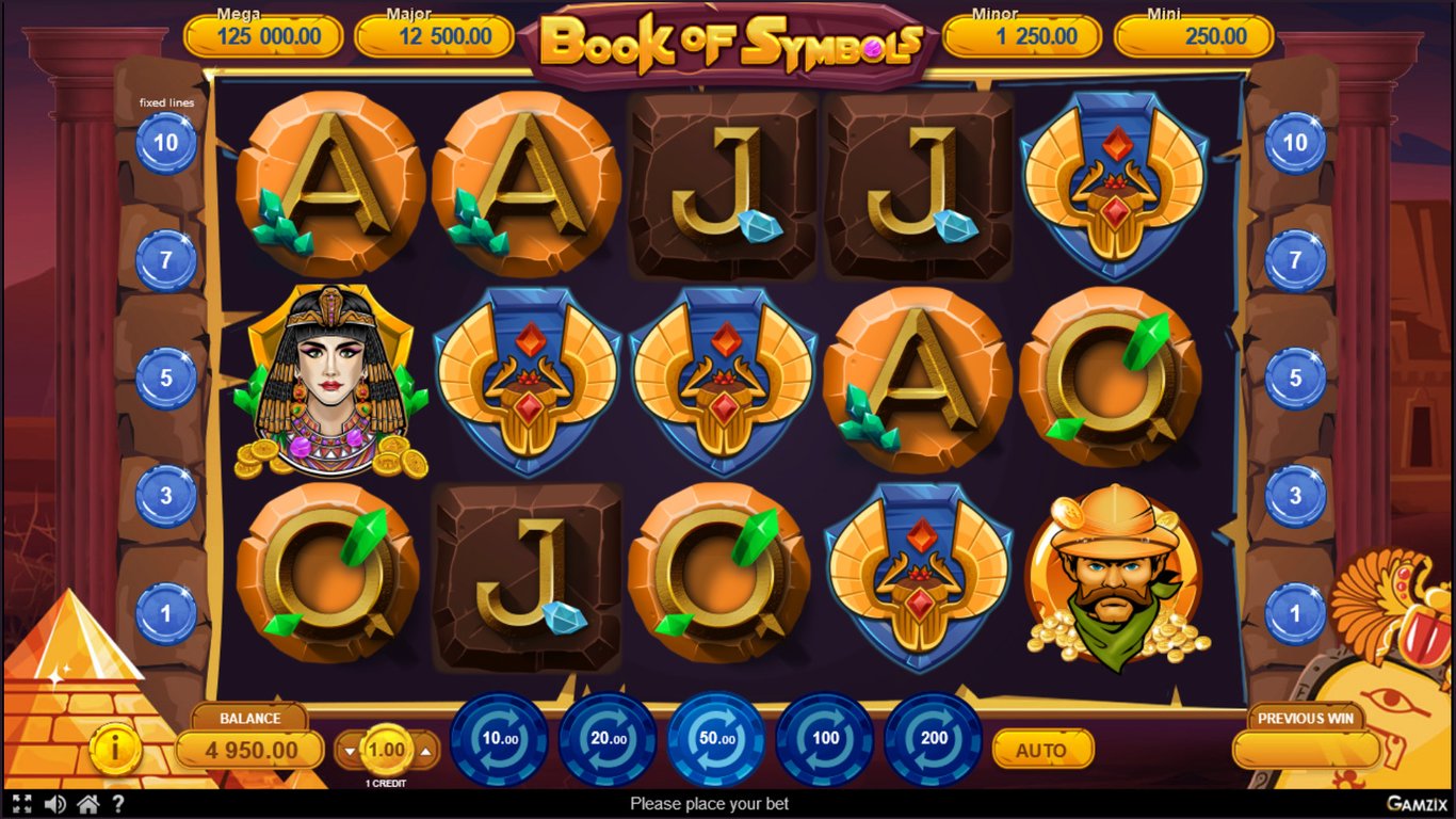 Book of Symbols Slot Demo Image