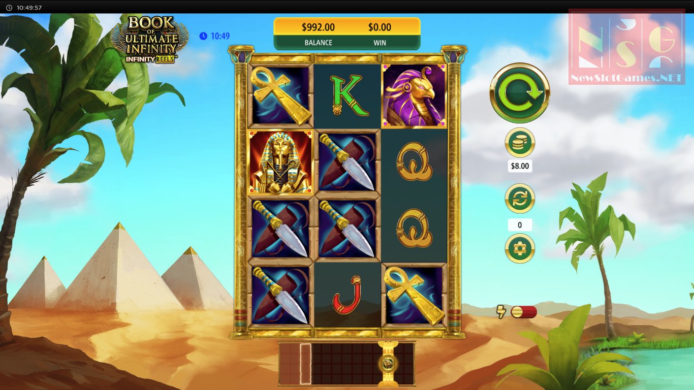 Book of Ultimate Infinity Slot Demo Image