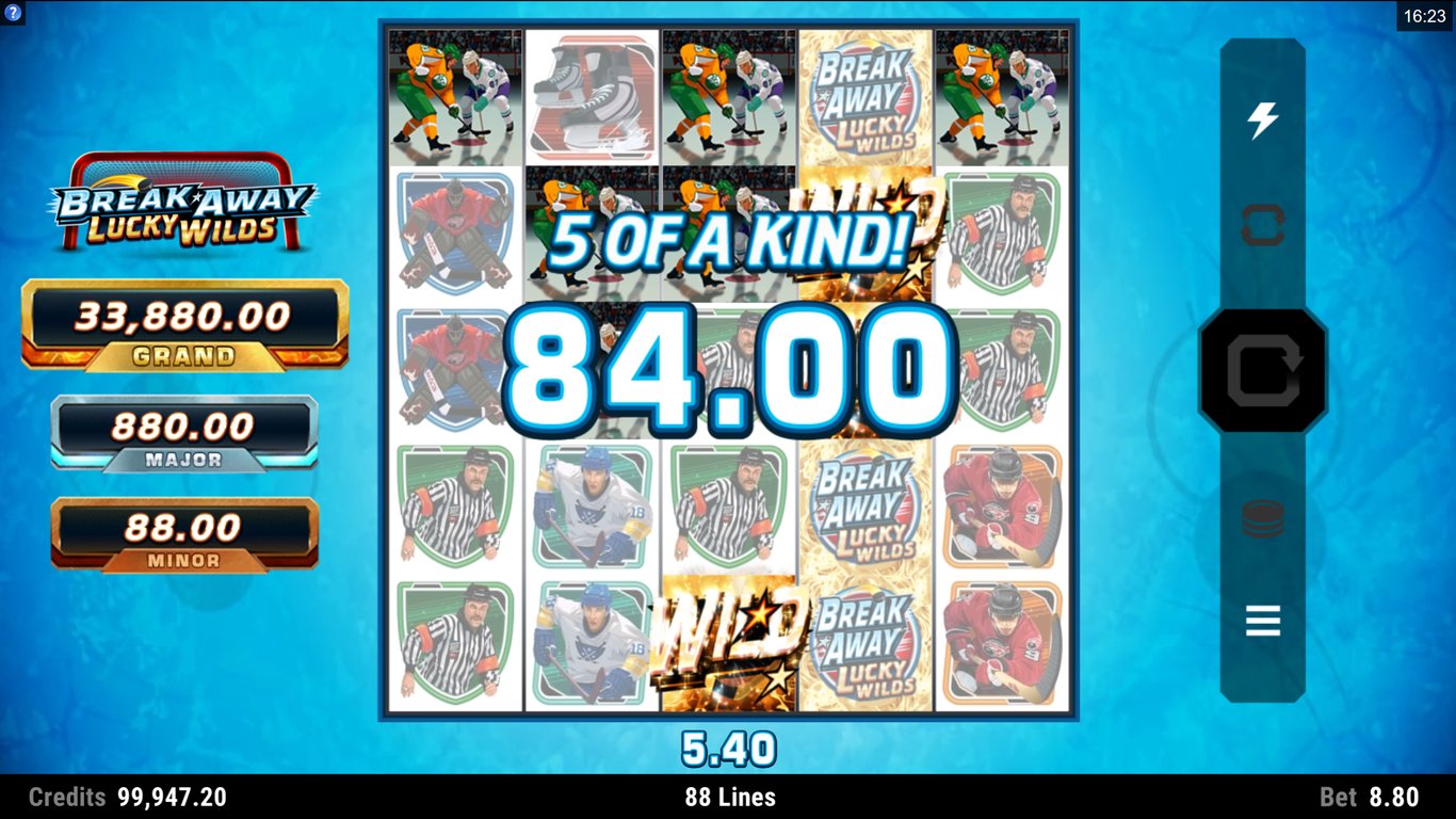 Break Away: Lucky Wilds Slot Slot Image in Demo - pic. 3