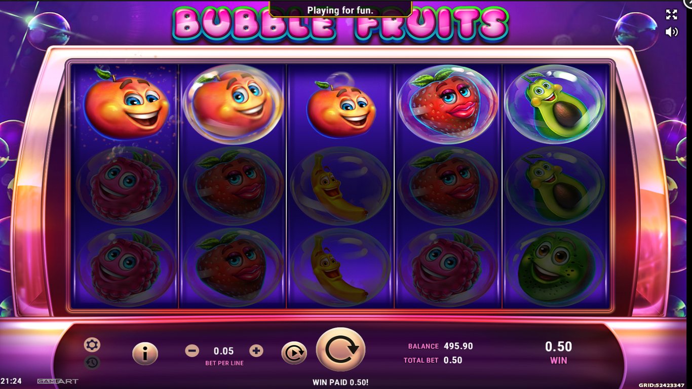 Bubble Fruits Slot Slot Image in Demo - pic. 2
