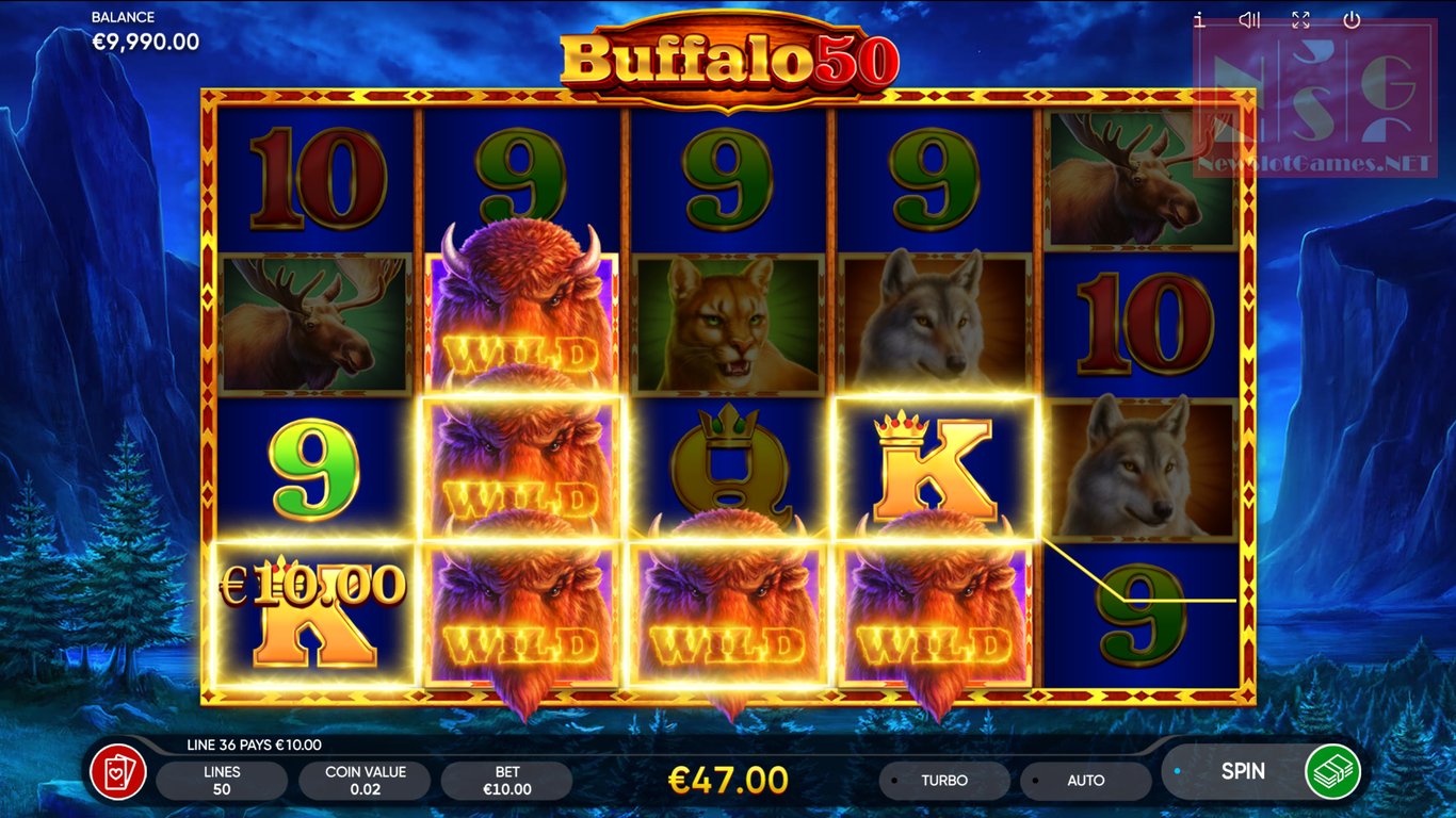 Buffalo 50 Slot Demo Image