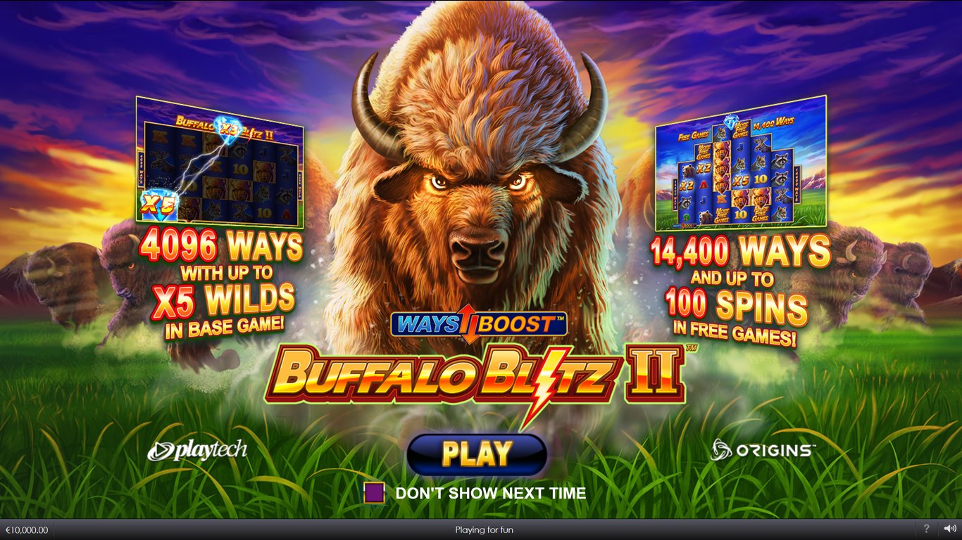 Buffalo Blitz 2 Slot Demo Image