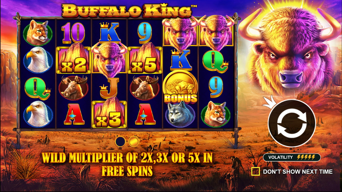 Buffalo King Slot Demo Image