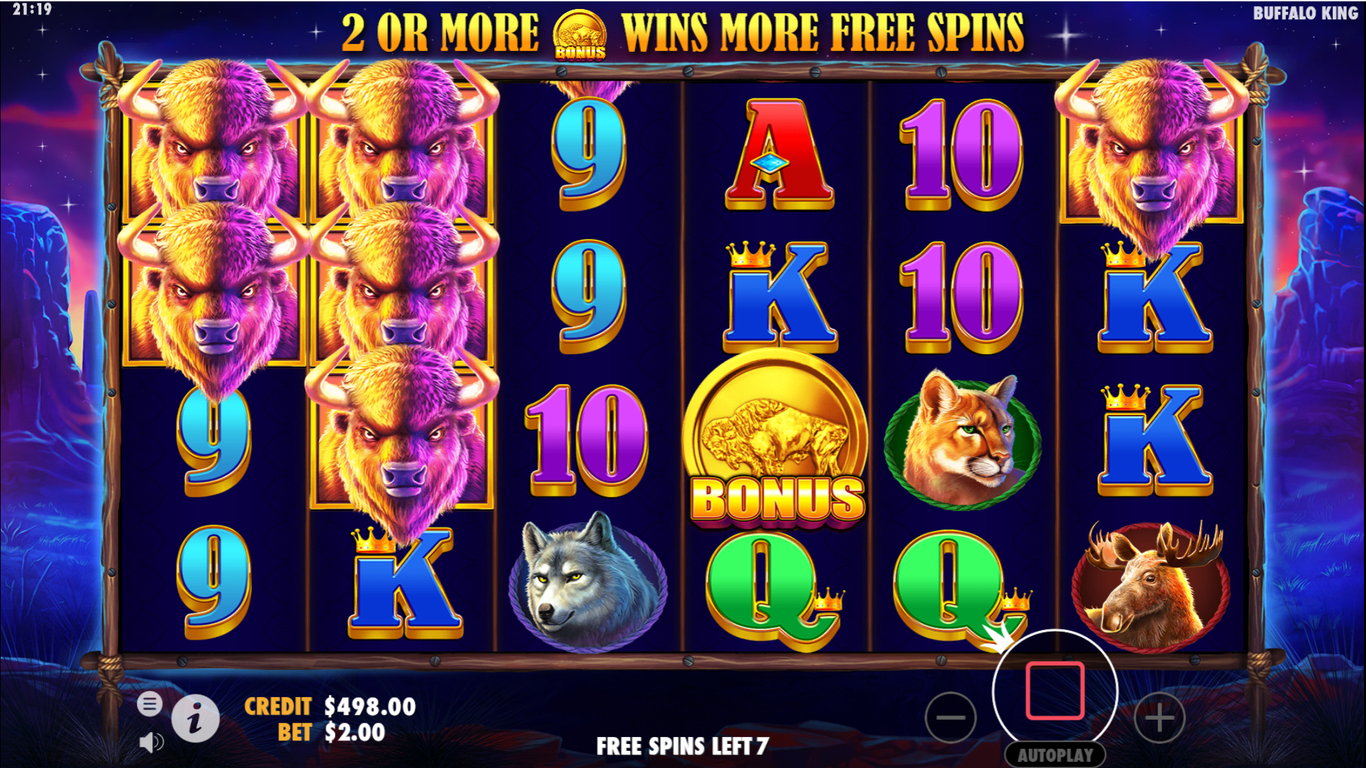 Buffalo King Slot Slot Image in Demo - pic. 3