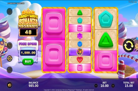 Candyways Bonanza Megaways Slot Logo