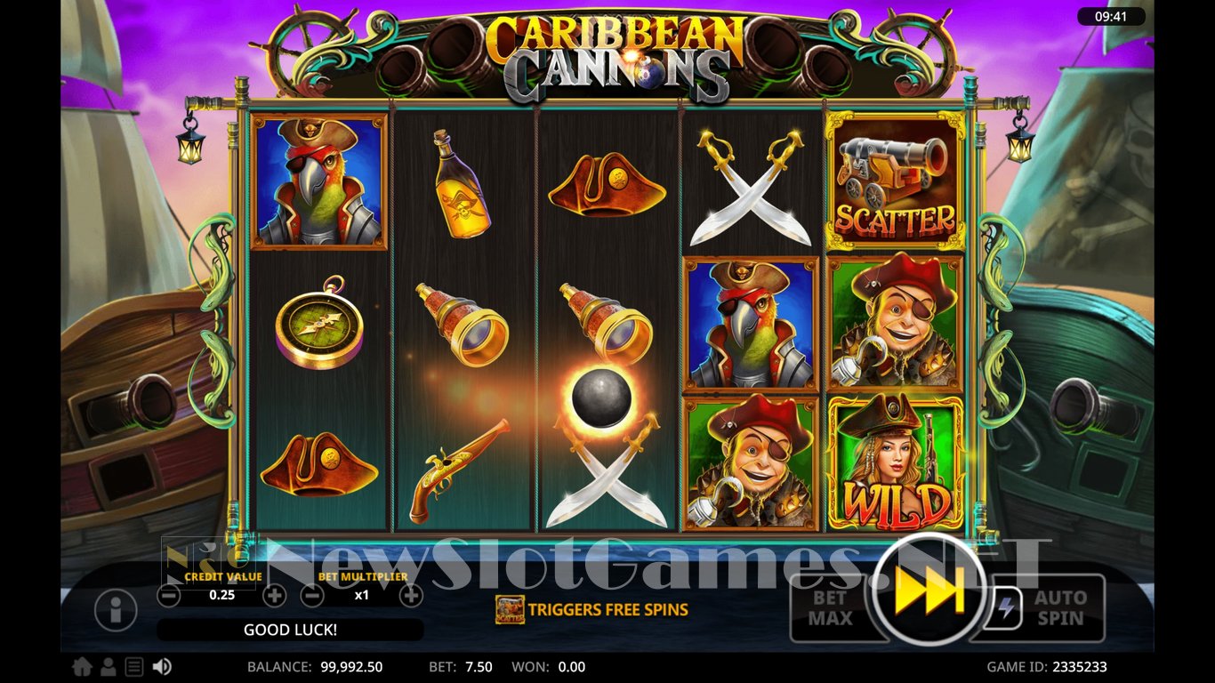 Caribbean Cannons Slot Slot Image in Demo - pic. 2