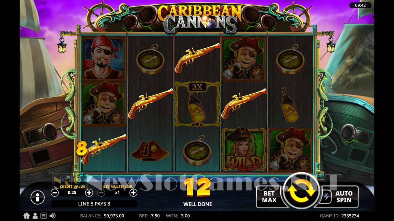 Caribbean Cannons Slot Slot Image in Demo - pic. 9