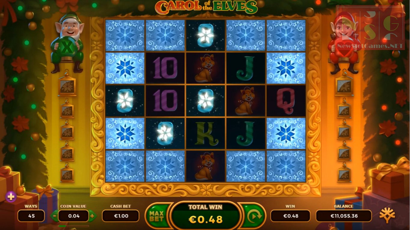 Carol of the Elves Slot Demo Image