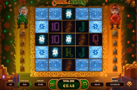 Carol of the Elves Slot Logo