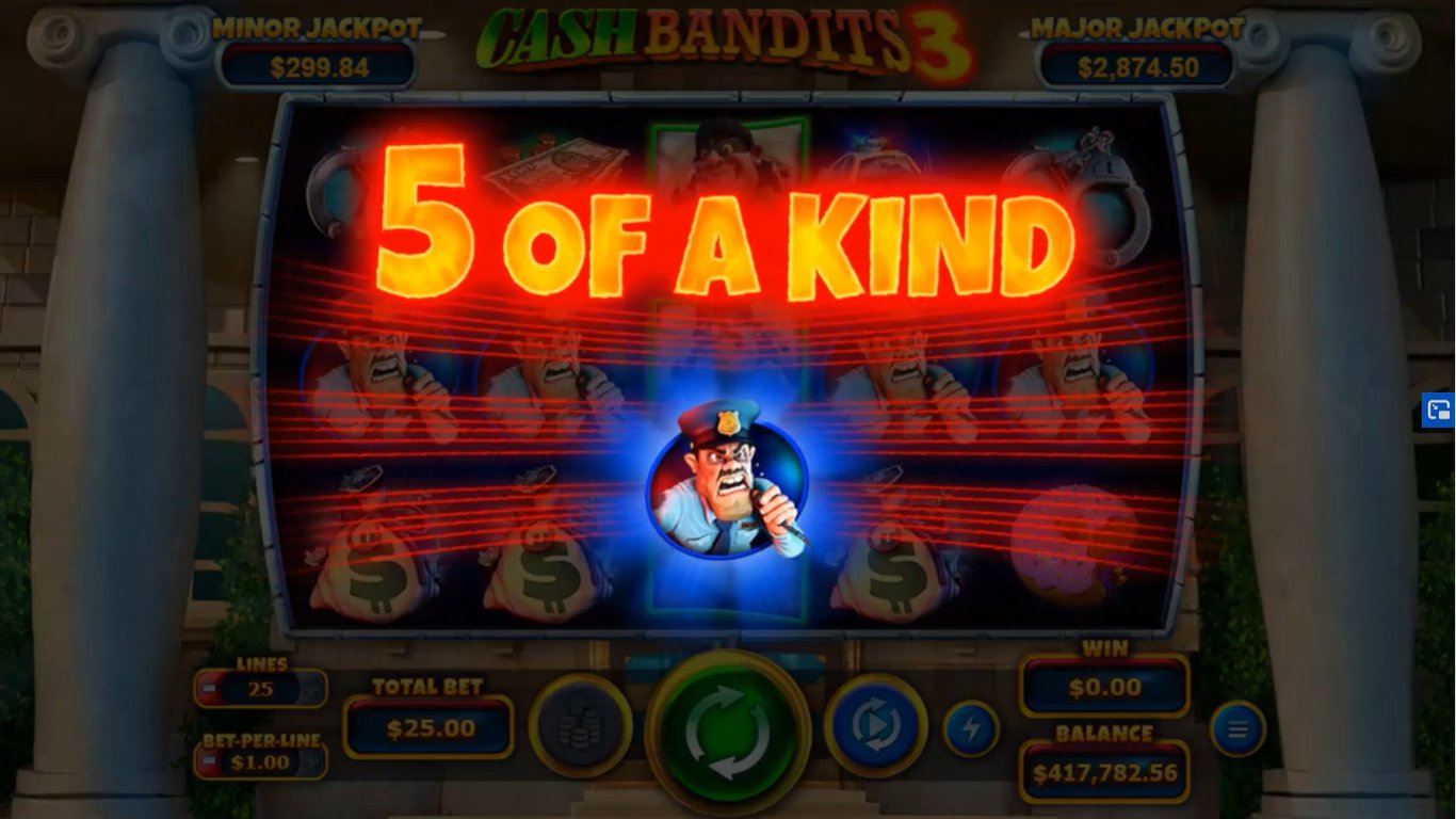 Cash Bandits 3 Slot Slot Image in Demo - pic. 2