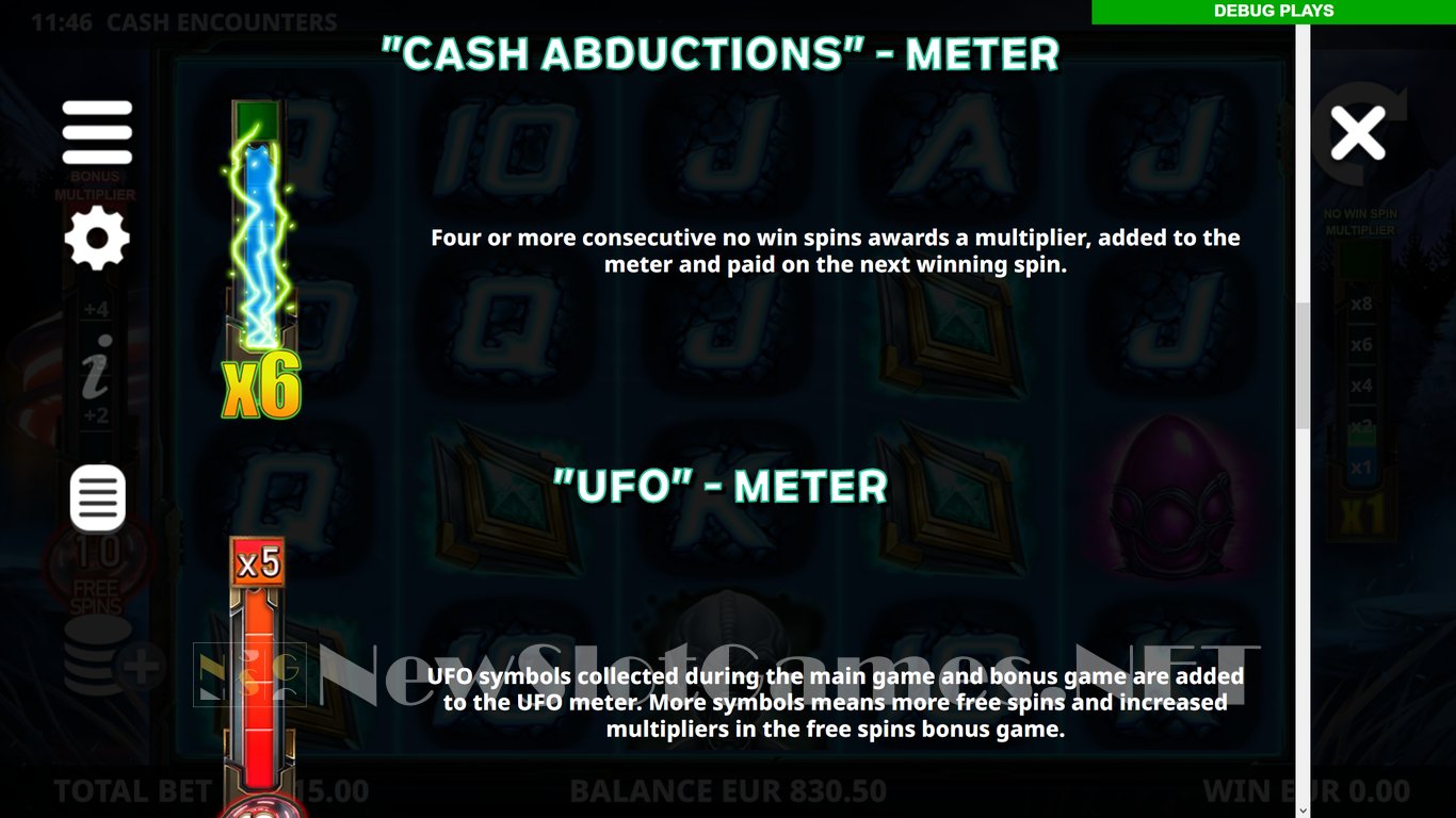 Cash Encounter Slot Slot Image in Demo - pic. 2
