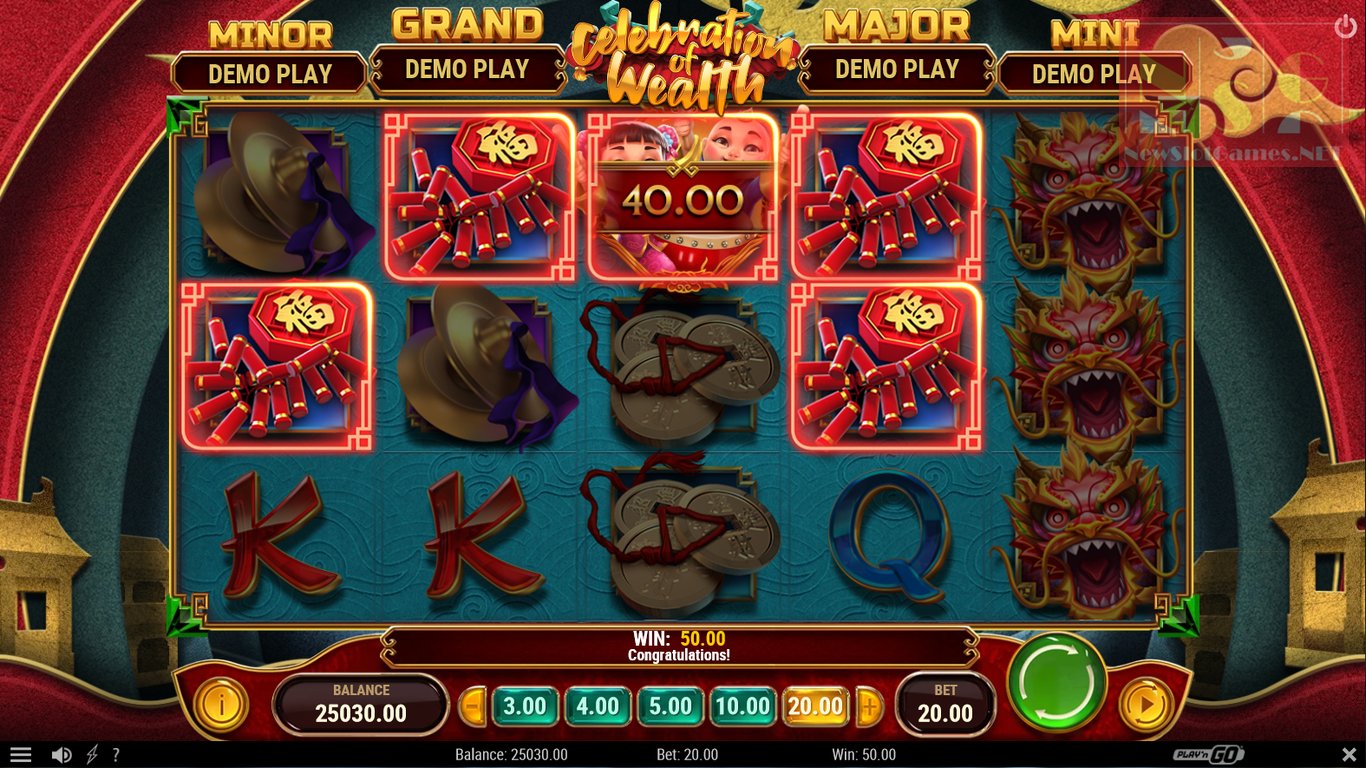 Celebration of Wealth Slot Slot Image in Demo - pic. 2