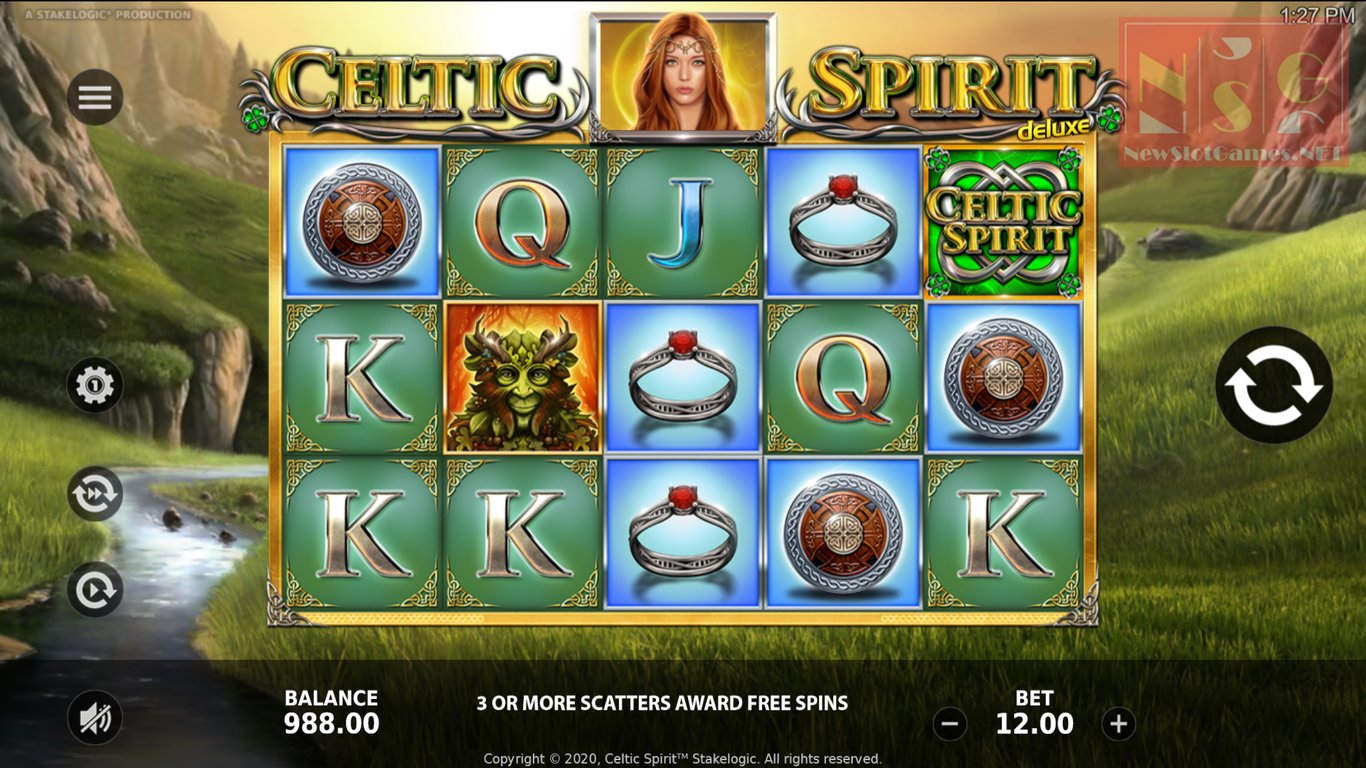 Celtic Spirit Deluxe Slot Demo Image