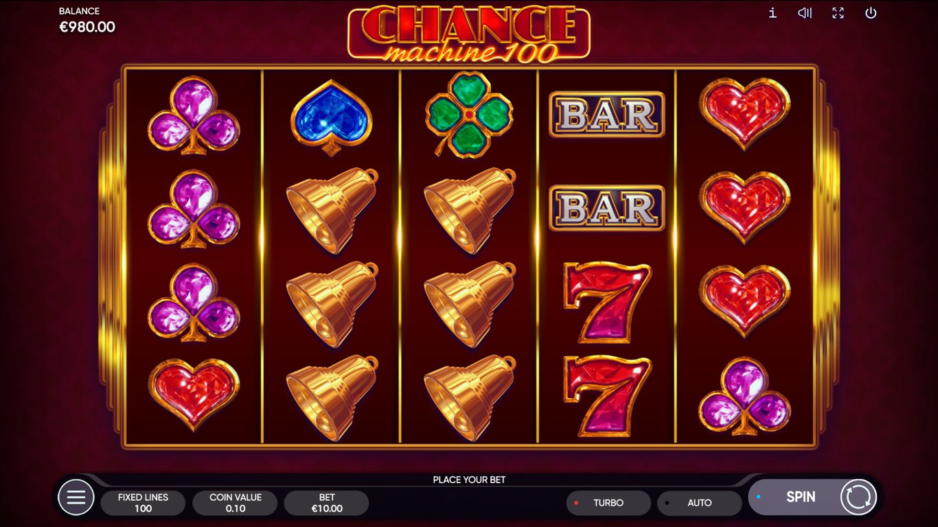 Chance Machine 100 Slot Demo Image
