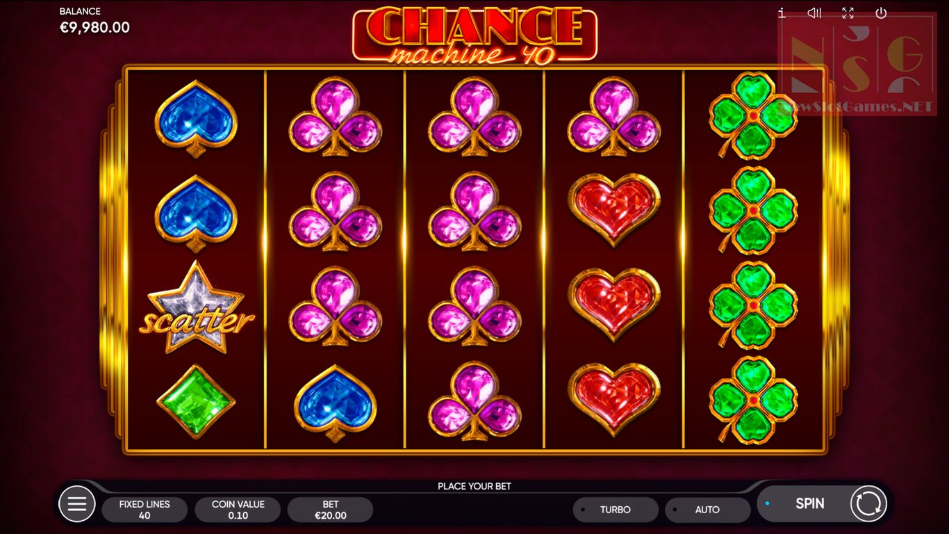 Chance Machine 40 Slot Demo Image