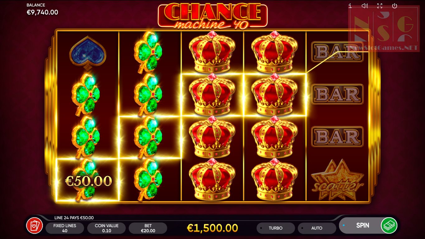 Chance Machine 40 Slot Slot Image in Demo - pic. 3
