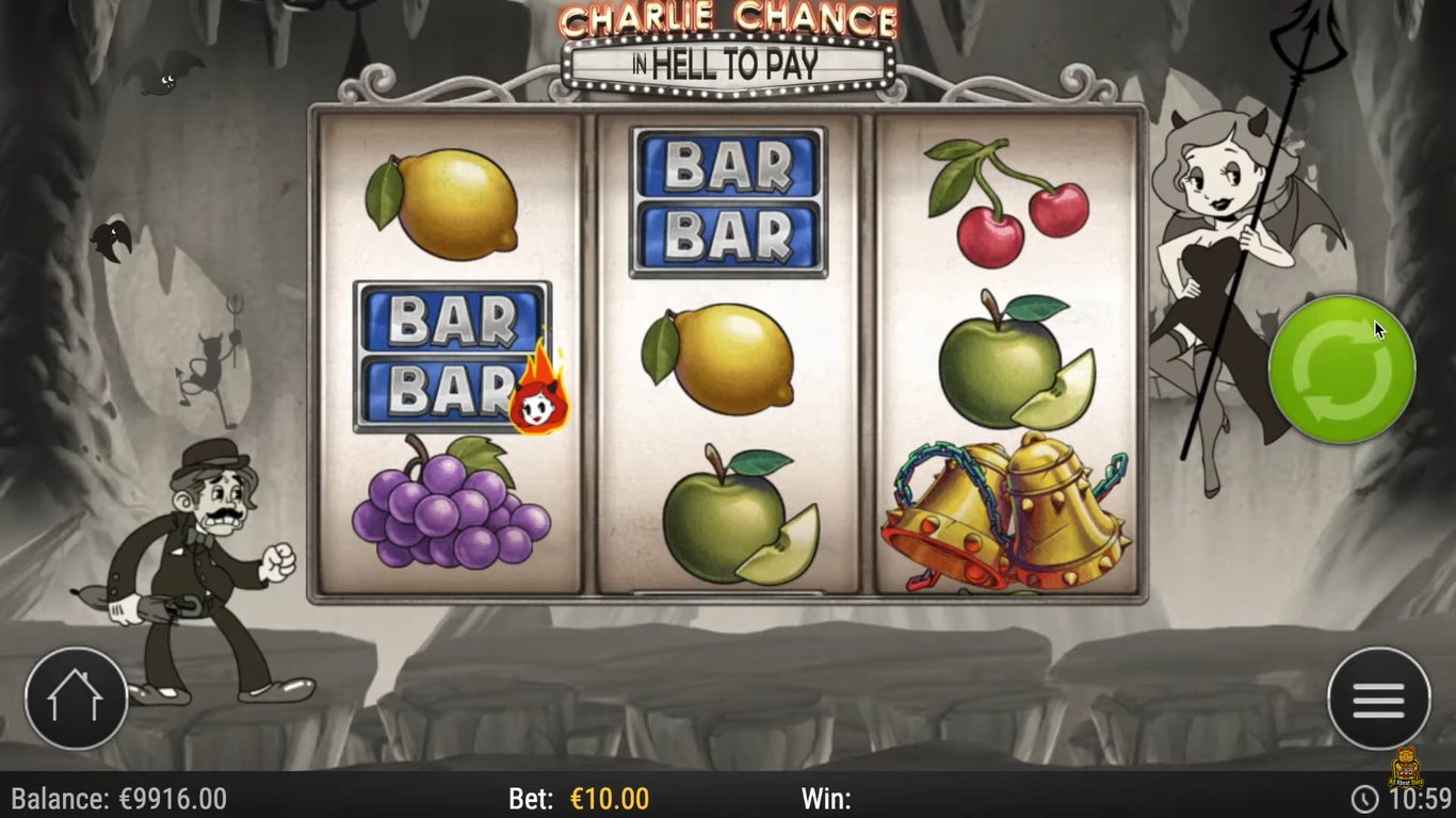 Charlie Chance In Hell To Pay Slot Demo Image